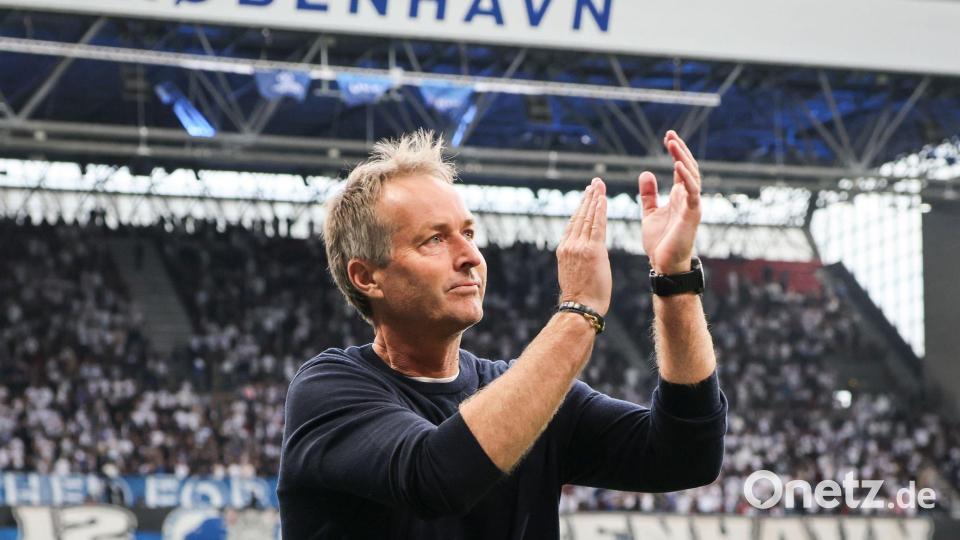 Zurück in der Heimat als neuer Coach von Bayer Leverkusen: Kasper Hjulmand Bild: Christian Charisius/dpa