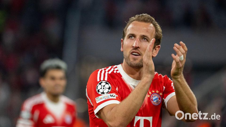 Applaus, Applaus: Harry Kane trifft doppelt gegen Chelsea. Bild: Leonie Asendorpf/dpa