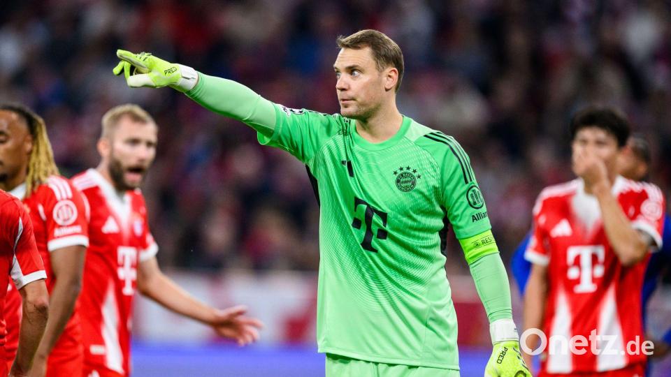 Manuel Neuer bei seinem 100. Champions-League-Sieg. Bild: Tom Weller/dpa