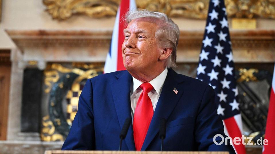 Das britische Königshaus hofierte den US-Präsidenten. Bild: Leon Neal/POOL Pool Getty Images/AP/dpa