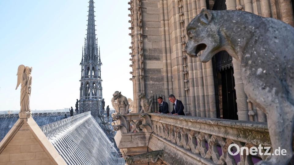 Paris: Nach Wiederaufbau – Notre-Dame-Türme werden wieder für die Besucher geöffnet. Bild: Yoan Valat/Pool EPA/AP/dpa