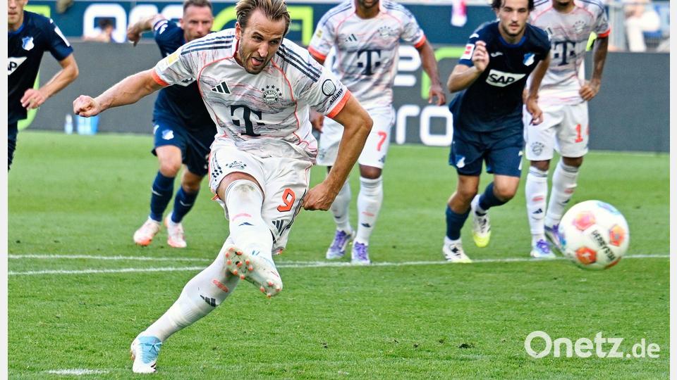 Zwei Elfer zum Dreierpack: Harry Kane schlägt wieder zu Bild: Uwe Anspach/dpa