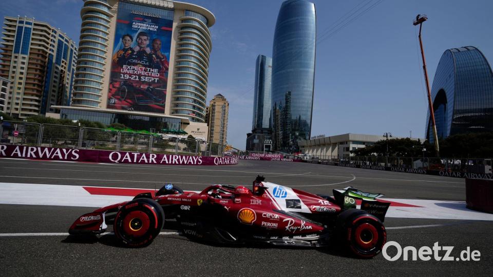 Diesmal nur Platz zehn vorm Qualifying. Bild: Darko Bandic/AP/dpa