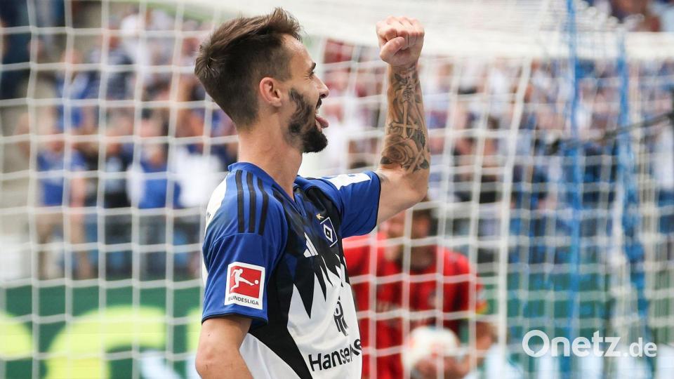 Zählte zu den auffälligsten Hamburgern: Fabio Vieira. Bild: Christian Charisius/dpa