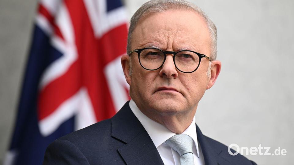 Auch Australien erkennt einen Staat Palästina an, verkündete Premier Anthony Albanese. (Archivbild) Bild: Lukas Coch/AAP/dpa