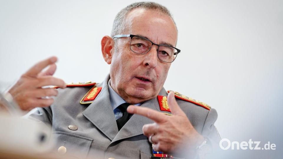 Generalinspekteur Carsten Breuer Bild: Kay Nietfeld/dpa