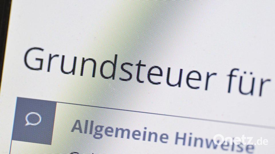Die Neufassung der Grundsteuer beschäftigt die Finanzgerichte bundesweit. (Symbolbild) Bild: Bernd Weißbrod/dpa