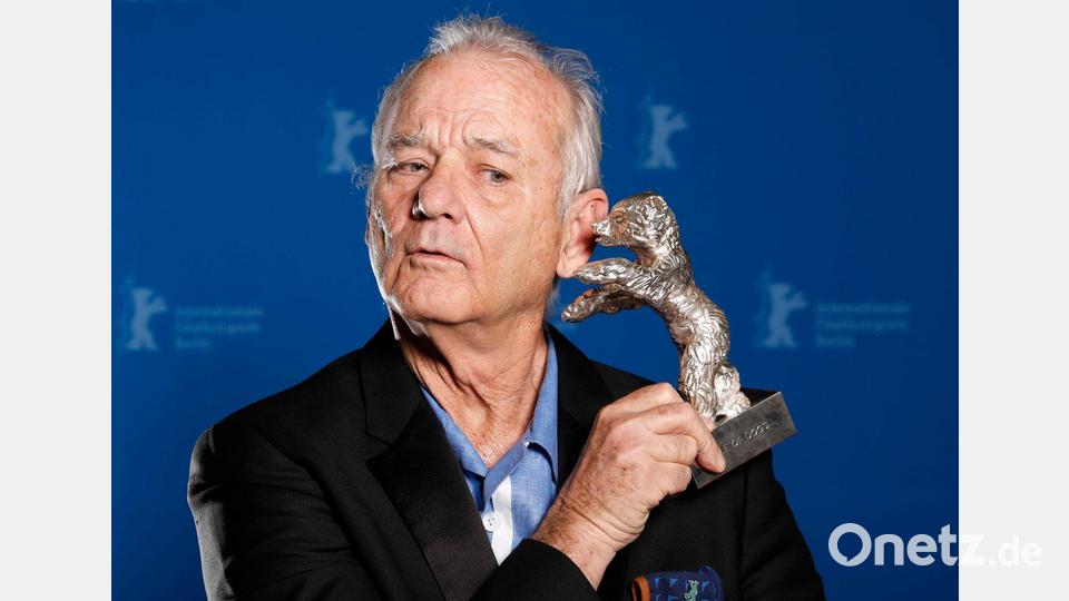Bill Murray reiste 2018 zur Berlinale an. (Archivbild) Bild: Axel Schmidt/Reuters Pool/dpa