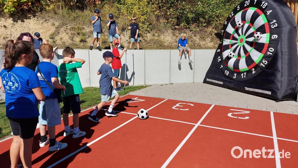 Dart-Fußball kam gut bei den Teilnehmern an. Bild: lg