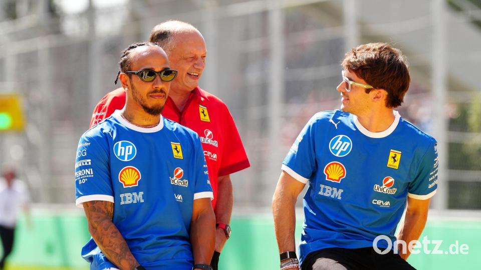 Immer wieder gibt es auch Misstöne im Ferrari-Team. Bild: David Davies/PA Wire/dpa