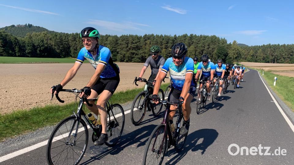 Die Rennradfahrer legten mit 50 Kilometern die weiteste Strecke zurück. Bild: Konrad Wagner