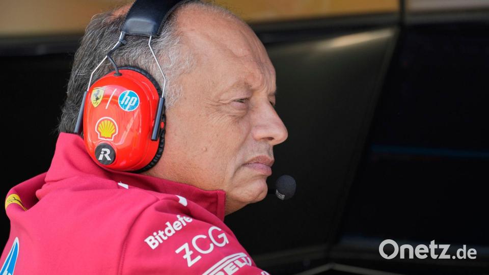 Teamchef Frederic Vasseur ist wieder als Krisenmanager gefragt. Bild: Darko Bandic/AP/dpa