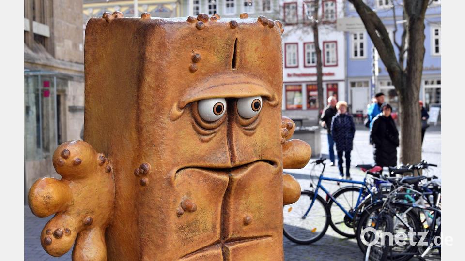 Bernd das Brot hat einen Auftritt im US-Fernsehen. (Archivbild) Bild: Martin Schutt/dpa-Zentralbild/dpa