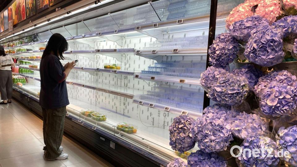 In China war die Angst vor den Folgen von „Ragasa“ groß. Bild: Olivia Zhang/AP/dpa