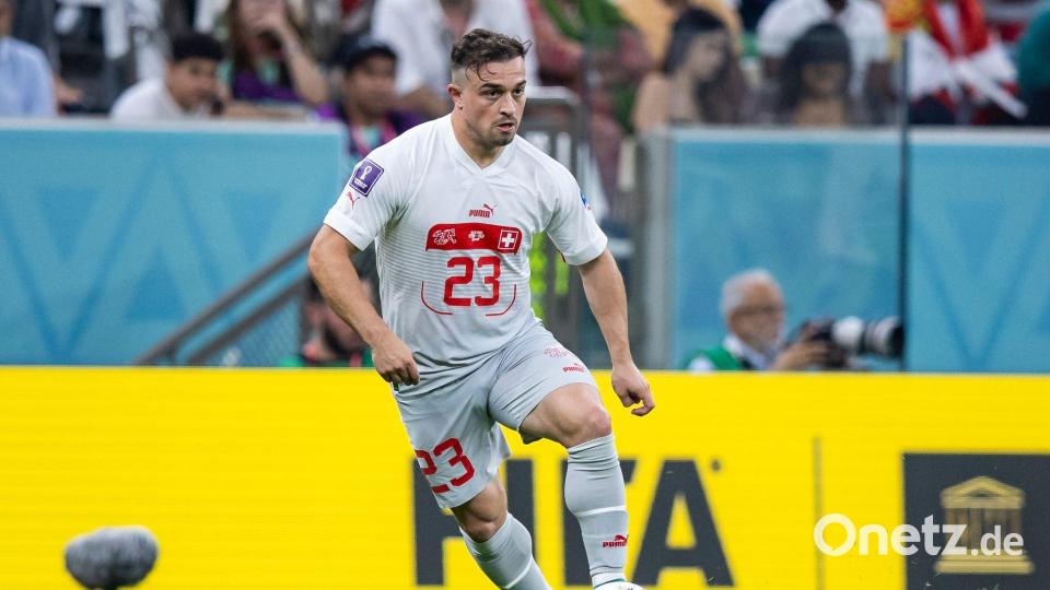 Basels Xherdan Shaqiri bestritt insgesamt 125 Länderspiele für die Schweiz. (Archivbild) Bild: Tom Weller/dpa