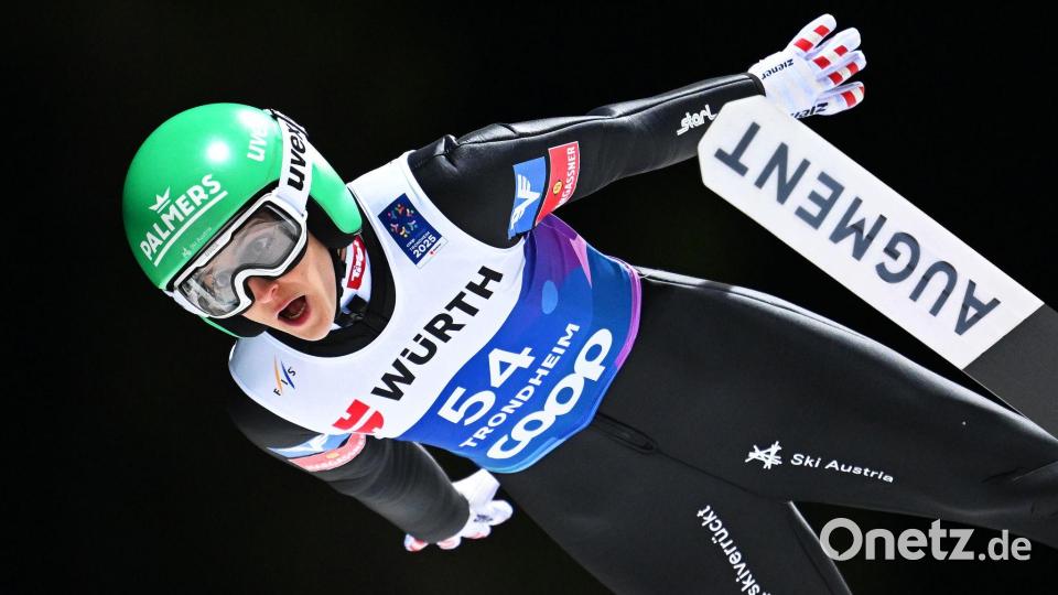 Stürzte in Predazzo schwer: Eva Pinkelnig. Bild: Hendrik Schmidt/dpa