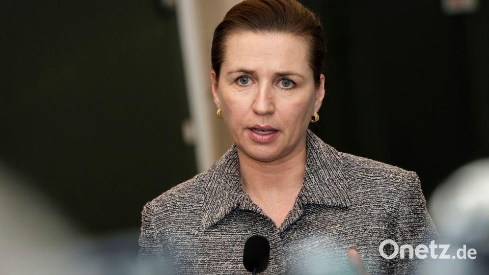 Mette Frederiksen Bild: Emil Nicolai Helms/Ritzau Scanpix Foto/dpa