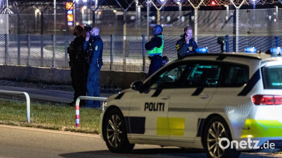 Der Flughafen in Kopenhagen war über Stunden lahmgelegt. Bild: Steven Knap/Ritzau Scanpix Foto/AP/dpa