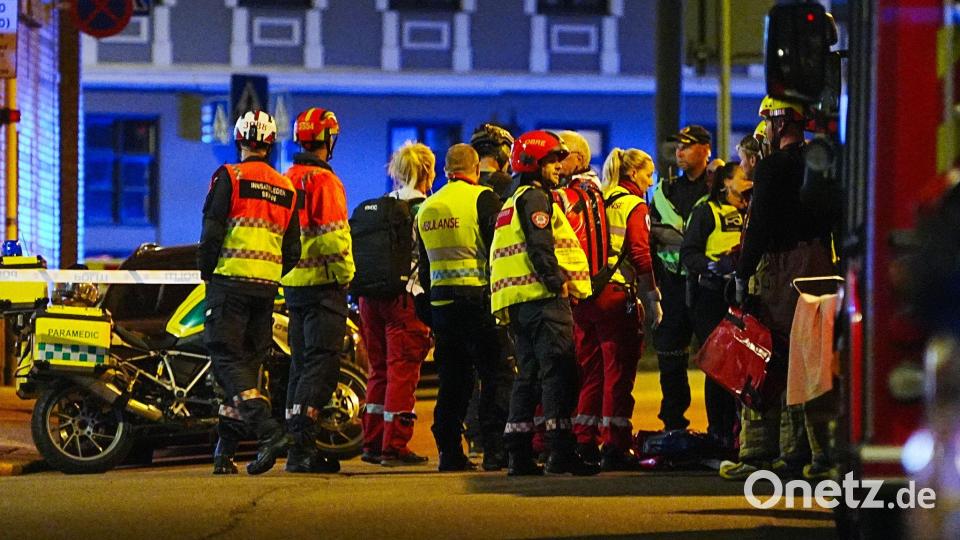 Im Zentrum von Oslo ist es am Abend zu einer Explosion gekommen. Bild: Terje Pedersen/NTB/dpa
