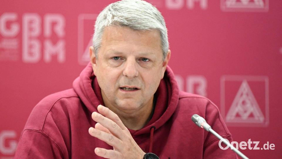 Betriebsratschef Frank Sell: „Kämpfen wie ein Löwe.“ Bild: Bernd Weißbrod/dpa