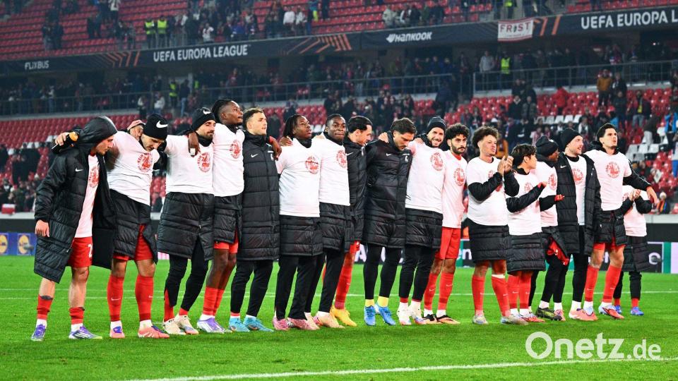 Freiburger Jubel: Der Sieg gegen den FC Basel war verdient. Bild: Tom Weller/dpa