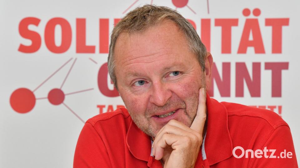 Udo Fechtner versucht als Gewerkschafter die Rohrwerk-Mitarbeiter so gut es geht durch die Phase von Insolvenz und Kündigung zu begleiten. Am Freitag, 19. September, gab es dazu eine Infoveranstaltung, bei der sich unter den Mitarbeitern viel Unsicherheit gezeigt habe, sagt Fechtner. Archivbild: Petra Hartl
