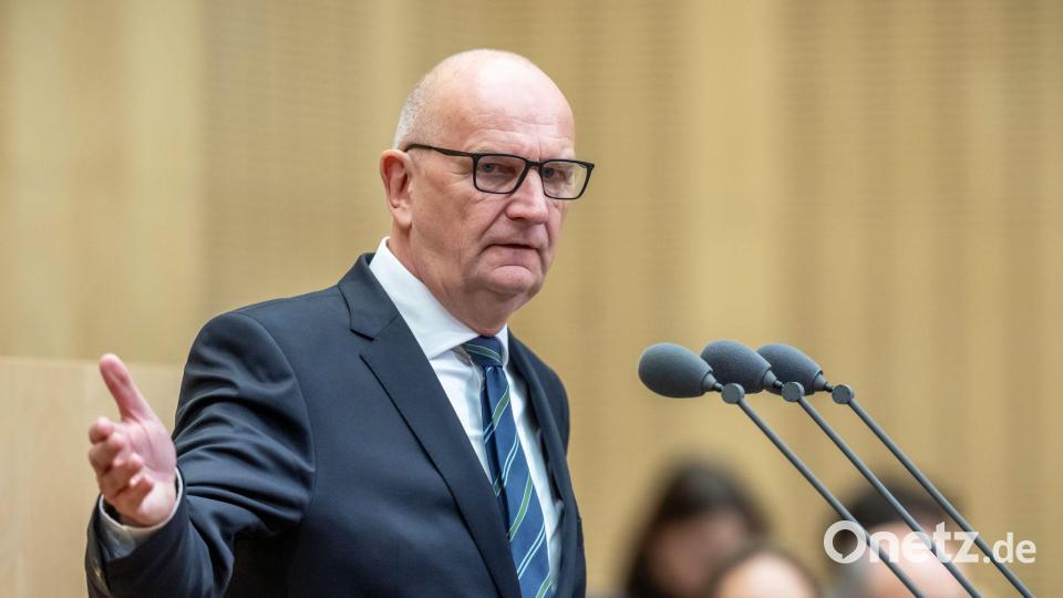 Brandenburgs Ministerpräsident Woidke: „Brauchen das Geld dringend“. Bild: Michael Kappeler/dpa