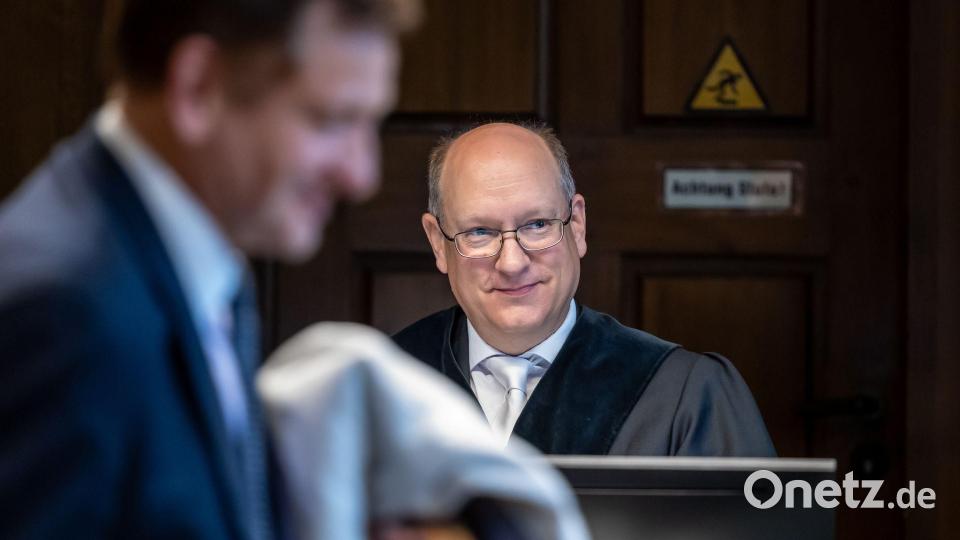 Landgericht Berlin entscheidet über Räumungsklage gegen AfD Bild: Andreas Gora/dpa
