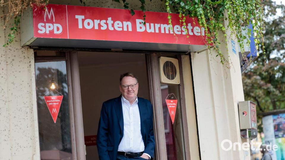 Torsten Burmester will für die SPD Kölner Oberbürgermeister werden. Bild: Thomas Banneyer/dpa