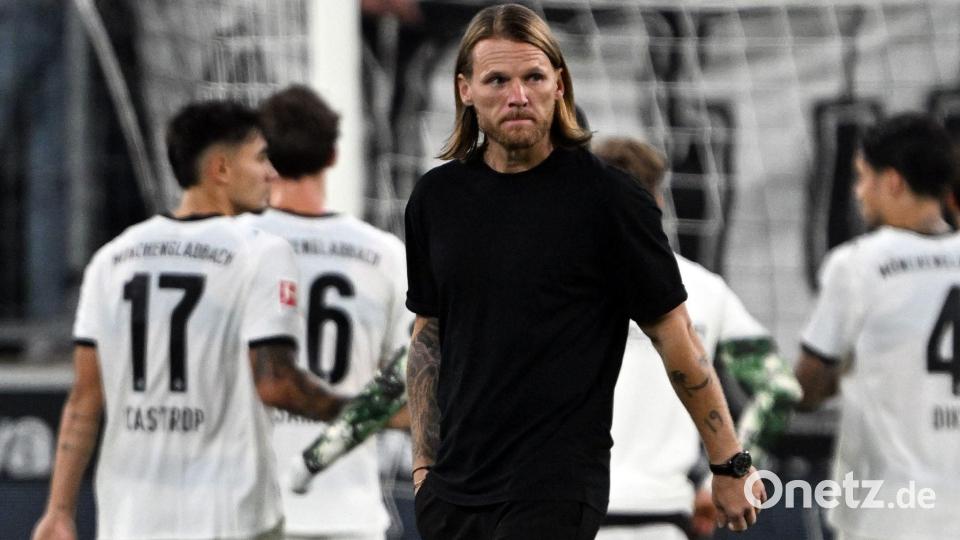 Bleibt vorerst Trainer bei Borussia: Eugen Polanski. Bild: Federico Gambarini/dpa