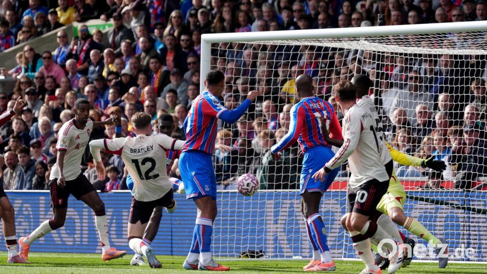 Ismaila Sarr erzielte für Crystal Palace das 1:0 gegen den FC Liverpool. Bild: Jonathan Brady/PA Wire/dpa