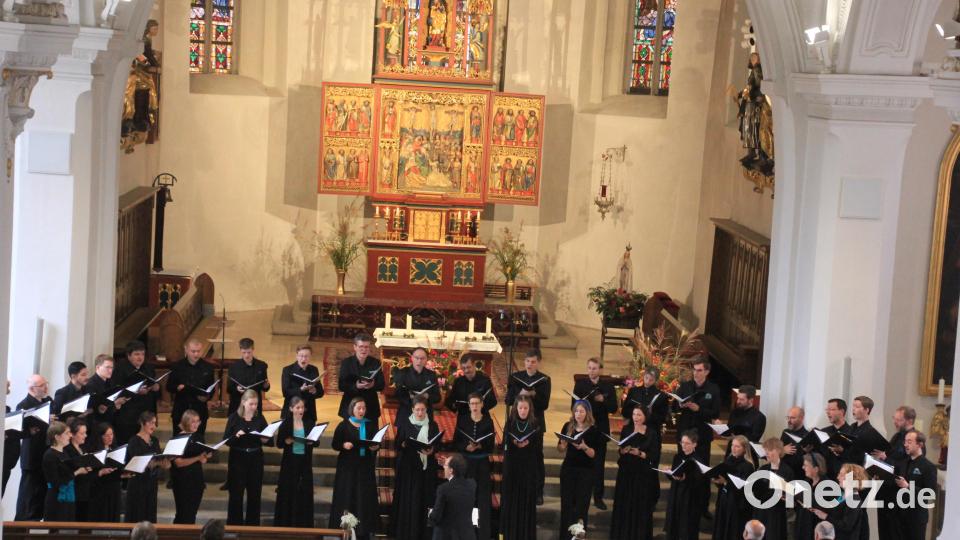 Ein A-Capella-Konzert gab der Chor &quot;Cantabile&quot; aus Regensburg in der Tirschenreuther Stadtpfarrkirche. Bild: kro