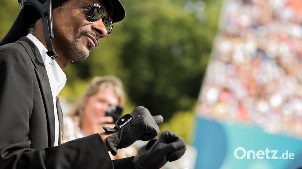 Snoop Dogg begeisterte die Fans mit seinen Auftritten in Paris. Bild: Rolf Vennenbernd/dpa