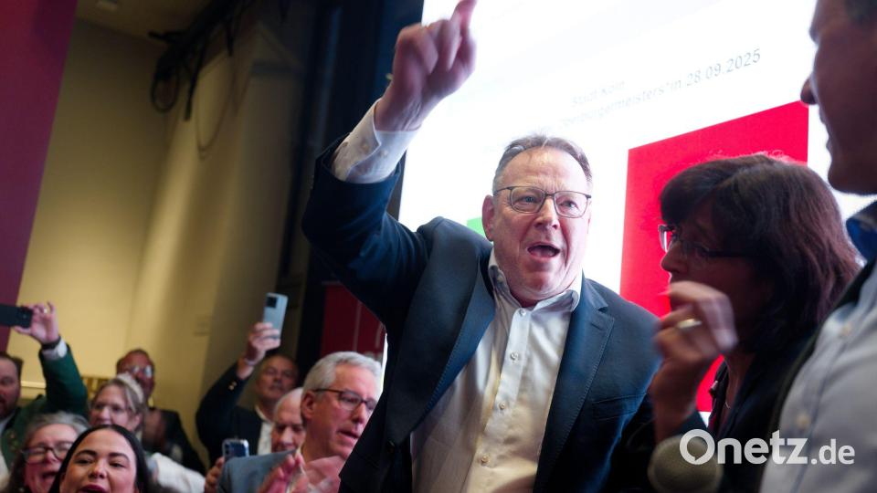Der SPD-Politiker Torsten Burmester ist neuer OB in Köln. Bild: Henning Kaiser/dpa