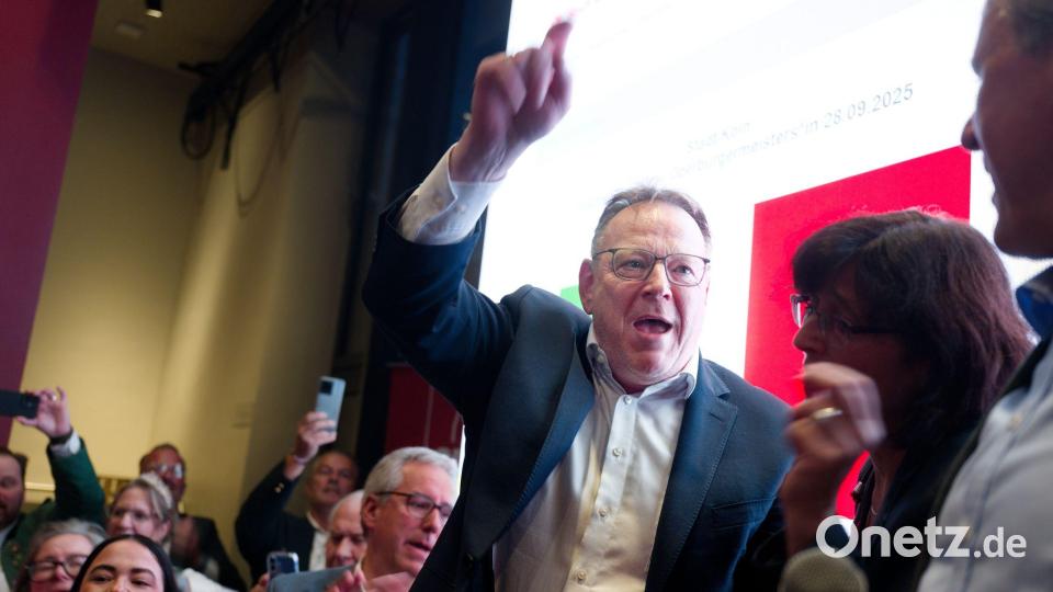 Der SPD-Politiker Torsten Burmester ist neuer OB in Köln. Bild: Henning Kaiser/dpa