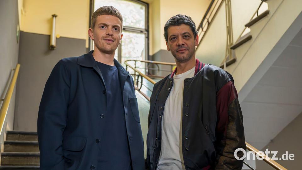 Das neue Münchner Ermittler-Duo im Münchner „Tatort“: Gerade haben Ferdinand Hofer (l) und Carlo Ljubek ihren ersten gemeinsamen Krimi abgedreht. Bild: Peter Kneffel/dpa
