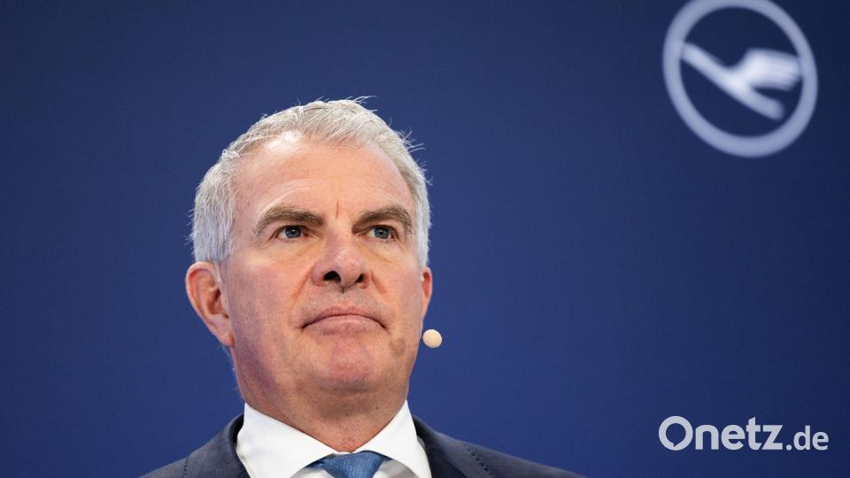 Vorstandschef Spohr will die Lufthansa auf Marge trimmen. Bild: Lando Hass/dpa