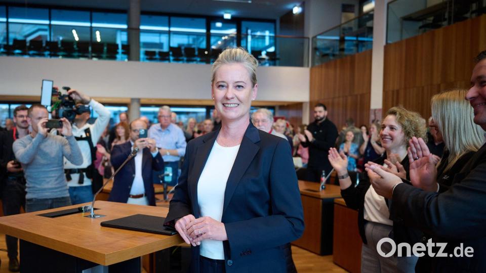 In Gelsenkirchen siegte die SPD-Politikerin Andrea Henze über den AfD-Herausforderer. Bild: Bernd Thissen/dpa