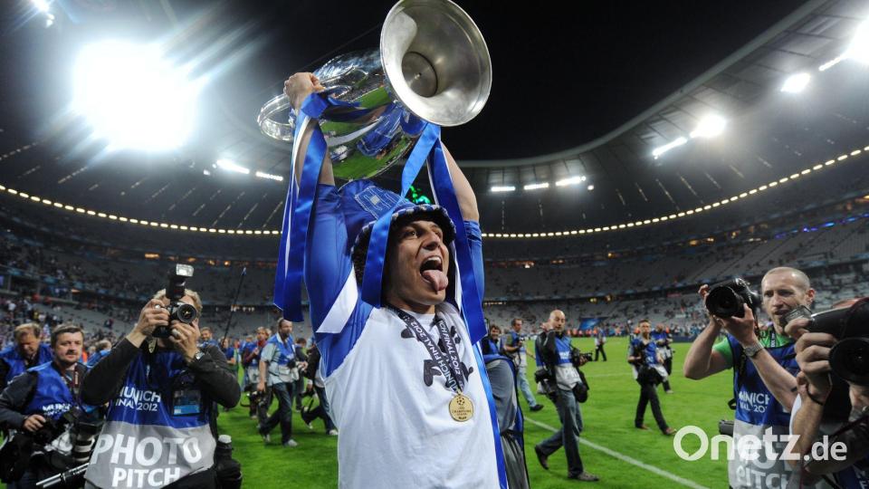 David Luiz gewann 2012 mit dem FC Chelsea gegen die Bayern in München die Champions League. (Archivbild) Bild: Tobias Hase/dpa