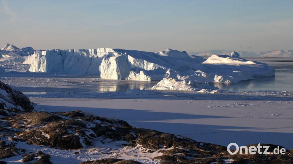 Eisberge in der Nähe des westgrönländischen Ortes Ilulissat. Bild: Steffen Trumpf/dpa