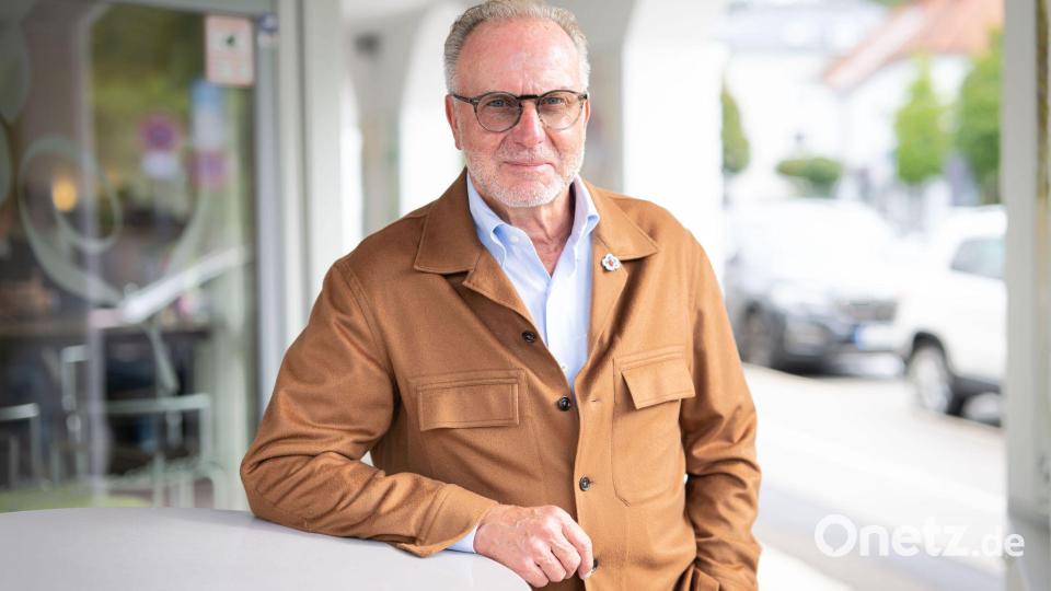 Karl-Heinz Rummenigge spricht über sein Alter. Bild: Lukas Barth/dpa