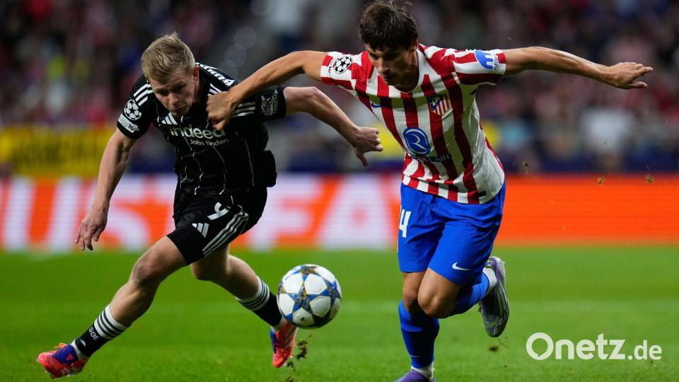 Eintracht Frankfurt konnte sich in Madrid kaum einmal gefährlich in Szene setzen. Bild: Manu Fernandez/AP/dpa