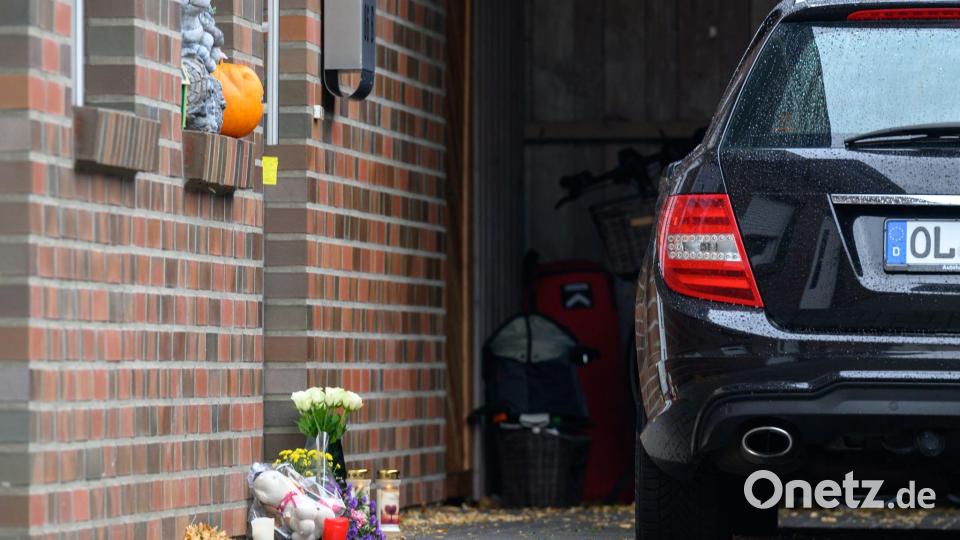 In Oldenburg hat ein Mann eine 35-jährige Frau und zwei Kinder im Alter von 8 und 11 Jahren getötet. Danach beging er Suizid. Bild: Izabella Mittwollen/dpa