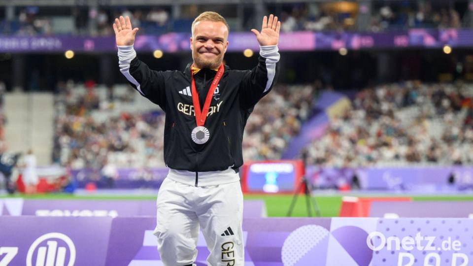 Bei den Paralympics 2024 durfte sich Niko Kappel über Silber freuen. (Archivbild) Bild: Julian Stratenschulte/dpa