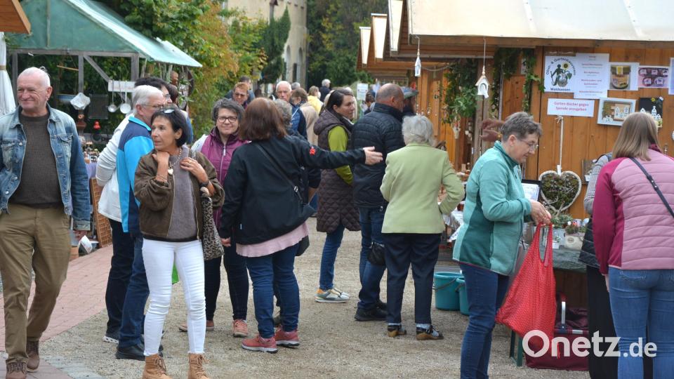 Rund 1500 Besucher dürften es am Sonntag gewesen sein, die den Weg zur Ernte- und Obstbörse fanden. Bild: Josef Rosner