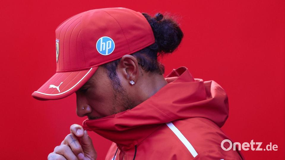 Steckt in der Ergebniskrise: Ferrari-Pilot Lewis Hamilton. Bild: Bradley Collyer/PA Wire/dpa