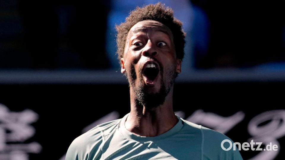Der Franzose Gaël Monfils hört Ende 2026 auf. (Archivfoto) Bild: Manish Swarup/AP/dpa