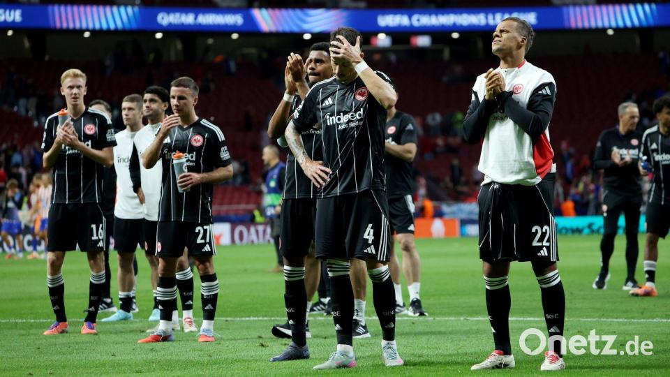 Eintracht Frankfurt hat in Madrid eine Lehrstunde erhalten. Bild: Canales Carvajal/dpa