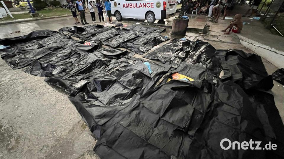 Vor allem in der Provinz Cebu starben viele Menschen. Bild: Uncredited/AP/dpa