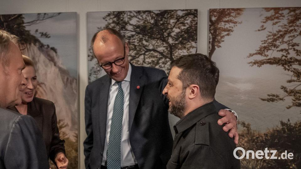 Bundeskanzler Friedrich Merz will „jeden Weg unterstützen, der es ermöglicht, russische Vermögenswerte zu nutzen, um der Ukraine weiter zu helfen“. Bild: Michael Kappeler/dpa